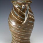 Joe R 2 Handle Swirl Vase