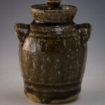Charles Lisk Pottery Alkaline Lidded Mini Jar