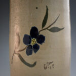 David Meaders Pottery Decorated Vase Georgia GA Southern Folk